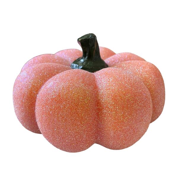 Gardener's Eden LED Wax PUMPKIN Candles Set of 2 Fall Decor Orange NIB - Picture 3 of 12